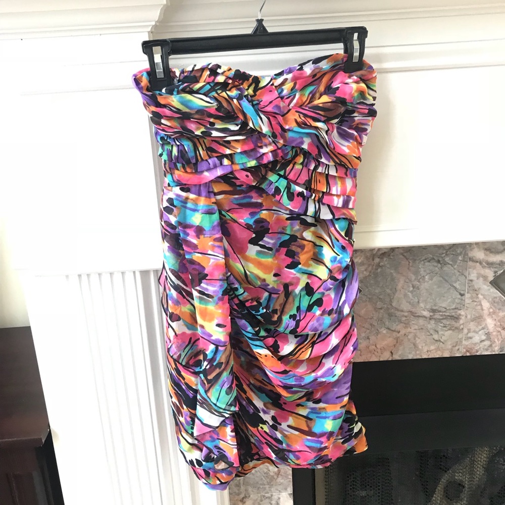 Multicolor Party Dress
